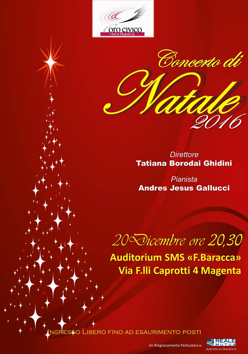 locandina concerto di natale corocivioco magenta